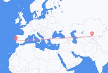Flights from Shymkent to Lisbon
