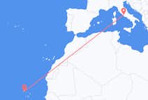 Flyrejser fra São Vicente, Kap Verde til Rom, Kap Verde