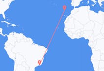 Flyreiser fra Rio de Janeiro, Brasil til Vila Baleira, Portugal