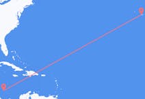 Flights from San Andrés, Colombia to Horta, Azores, Portugal