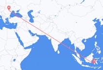 Flights from Makassar, Indonesia to Bacău, Romania