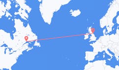 Flights from Sept-Îles, Canada to Newcastle upon Tyne, England