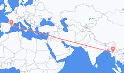 Flyrejser fra Naypyidaw til Reus