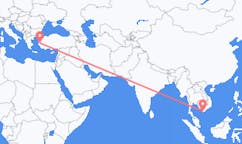 Flyg från Ca Mau Province, Vietnam till Izmir, Turkiet