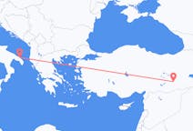 Flyrejser fra Brindisi, Italien til Diyarbakir, Tyrkiet