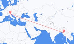 Flights from Bagan to Verona