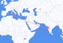 Flyg från Goa, Indien till Malta (kommun), Malta