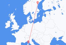 Flights from Bastia, France to Sundsvall, Sweden