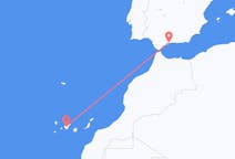 Flyrejser fra Tenerife, Spanien til Málaga, Spanien