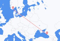 Flights from Sochi, Russia to Kristiansand, Norway