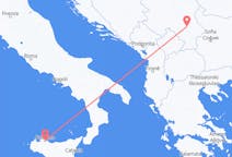 Flights from Niš, Serbia to Palermo, Italy