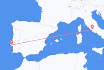 Flyg från Lissabon, Portugal till Rom, Italien