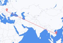 Flyg från Qui Nhon, Vietnam till Debrecen, Ungern