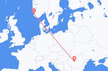 Flyrejser fra Sibiu til Stavanger