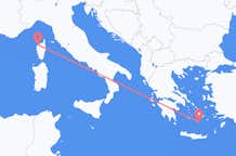 Flights from Calvi to Santorini