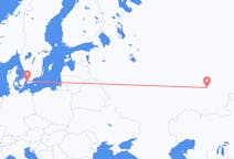 Vluchten van Oefa, Rusland naar Malmö, Zweden