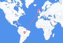 Vluchten van Cuiabá, Brazilië naar Dublin, Ierland