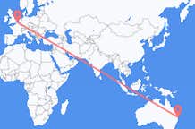 出发地 澳大利亚黄金海岸目的地 比利时奥斯坦德的航班