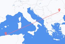Flyreiser fra Alger, til București
