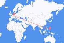 Flights from Koror, Palau to Karlsruhe, Germany
