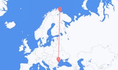 Flights from Kirkenes, Norway to Constanța, Romania