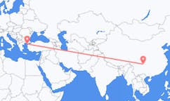 Flyreiser fra Luzhou, til Canakkale