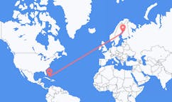 Flyg från George Town, Bahamas till Karleby, Finland
