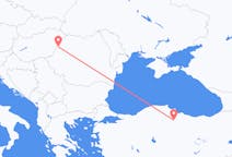 터키발 아마시아, 루마니아행 오라데아 항공편