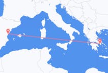 Flights from Athens to Castelló de la Plana