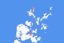 Flyrejser fra Kirkwall, Skotland til Papa Westray, Skotland