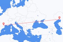 Рейсы из Атырау, Казахстан в Каркассон, Франция