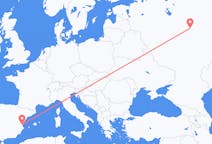 Flyg från Nizjnij Novgorod till Valencia