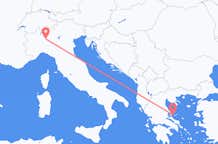 Flights from Skiathos to Milan