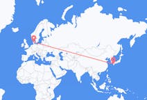 Flights from Amakusa, Japan to Billund, Denmark
