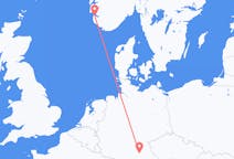 Flyrejser fra Stavanger, Norge til Nürnberg, Tyskland
