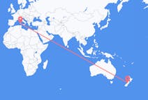 Flights from Hokitika, New Zealand to Cagliari, Italy