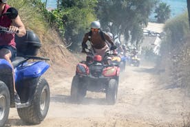 ATV Quad Guided Sightseeing/ Exploring Tour@The Pink Palace Corfu