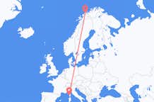 Flights from Ajaccio to Tromsø