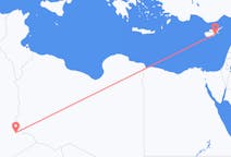 Flyg från Djanet, Algeriet till Larnaca, Cypern