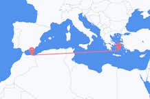 Flights from Nador to Santorini