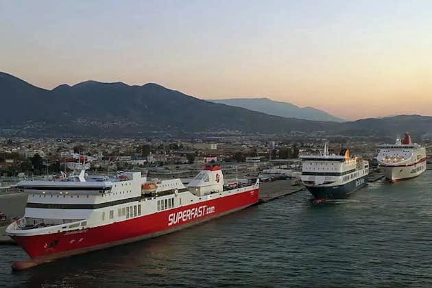 Port of Patras fra Athen flyplass / Athen / Pireus privat overføring