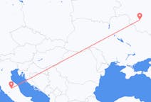 Flights from Kursk, Russia to Perugia, Italy