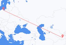 Flug frá Dushanbe til Gdańsk