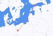 Flyg från Tallinn, Estland till Zielona Góra, Polen