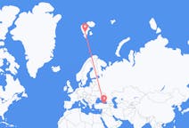 Flyg från Ordu till Svalbard