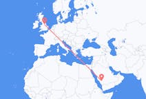 Flights from Bisha, Saudi Arabia to Doncaster, the United Kingdom