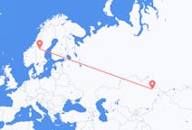 Flights from Semey, Kazakhstan to Östersund, Sweden
