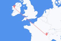 Flyg från Chambéry, Frankrike till Knock, County Mayo, Irland