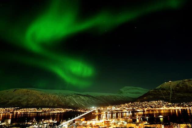 Inseguimento dell'aurora boreale in autobus a Tromsø