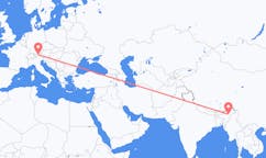 Flights from Jorhat, India to Innsbruck, Austria